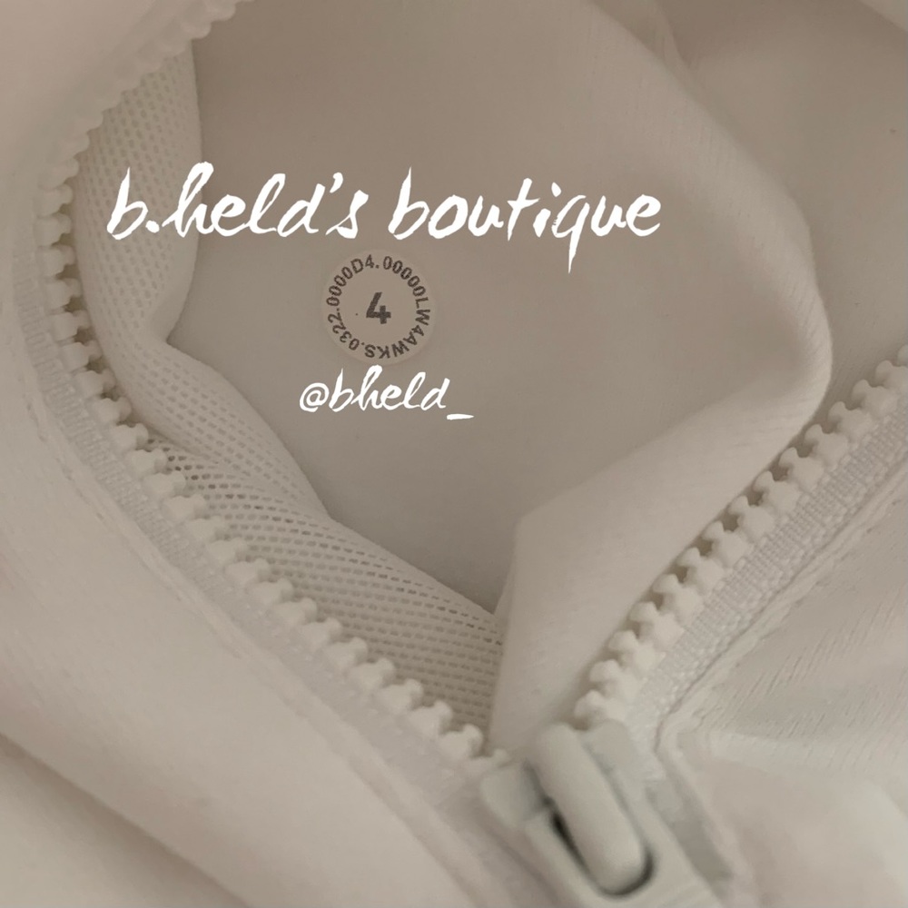 lululemon Define Jacket *Luon in White Size 4 Brand New NWT - Picture 9 of 16